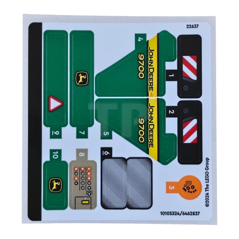 LEGO&reg; 6462837 - Sticker for Set 42168