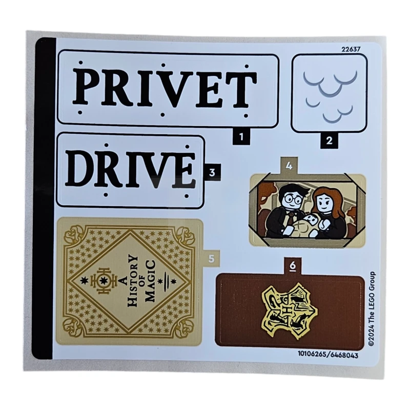 LEGO&reg; 6468043 - Sticker for Set 76425