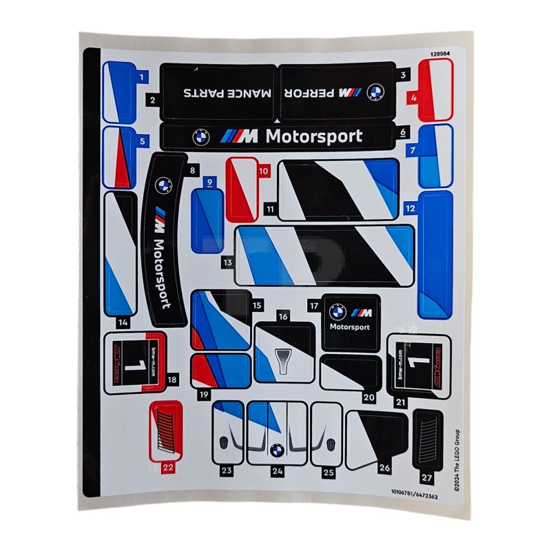 LEGO&reg; 6472362 - Sticker for Set 76922 - Sheet 1