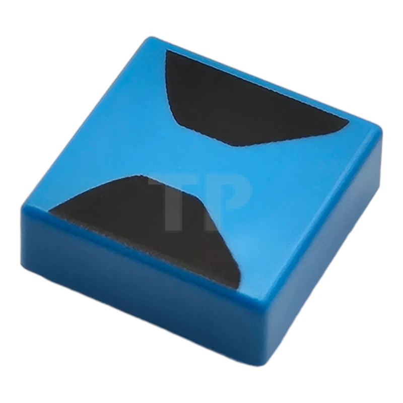 LEGO&reg; 6482755 - 3070pb355 - Tile 1 x 1 with Trapezoids Pattern