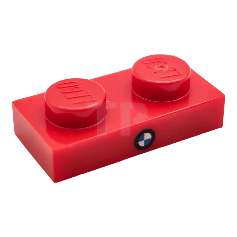 LEGO&reg; 6472260 - 3023pb05 - Plaat 1 x 2 met BMW logopatroon