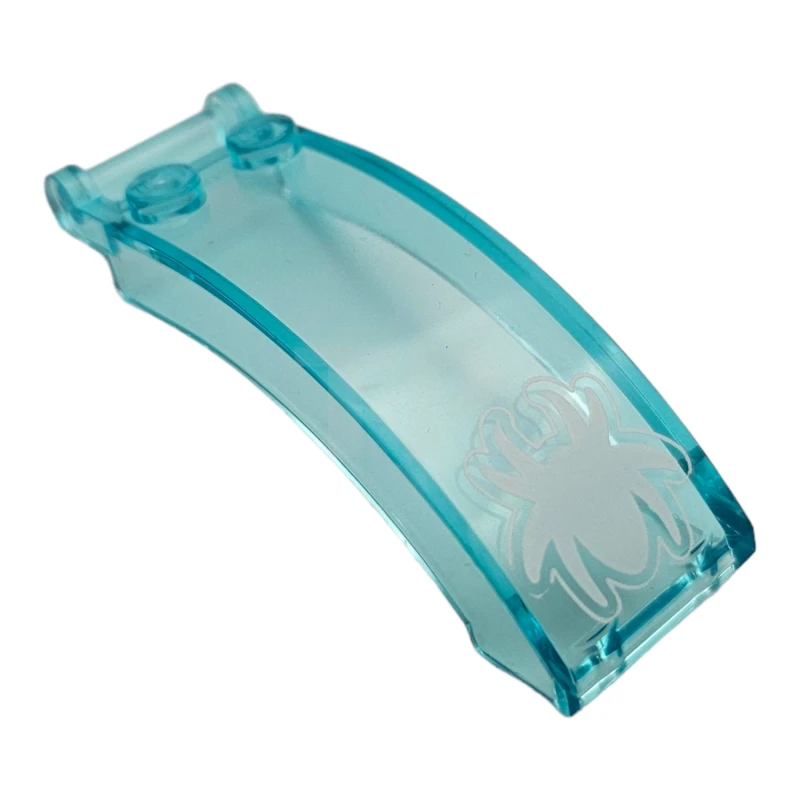 LEGO&reg; 6473014 - 92474pb009 - Windscreen 6 x 2 x 2 with Bar Handle with Spider Pattern