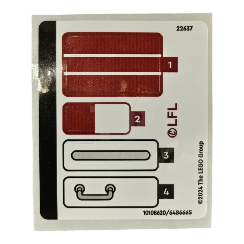 LEGO&reg; 6486665 - Sticker for Set 75378