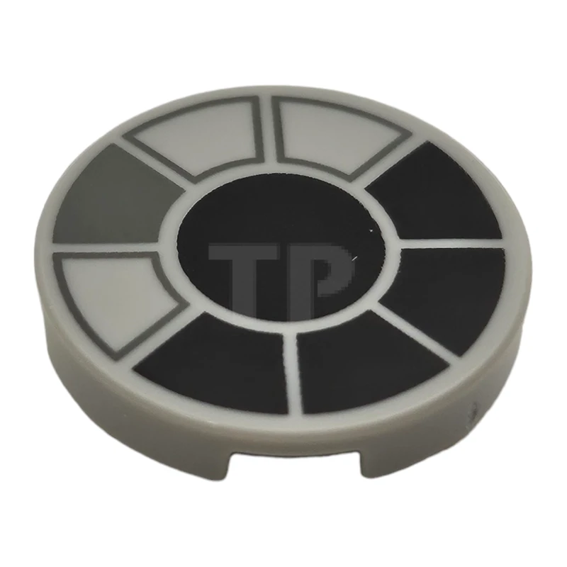 LEGO&reg; 6472350 - 14769pb670 - Tile 2 x 2 Round with Bottom O and SW Millennium Falcon Cockpit Pattern