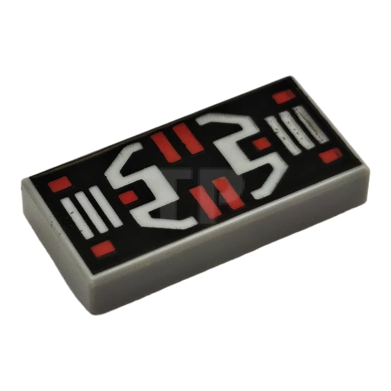 LEGO&reg; 6469164 - 3069pb1239 - Baldosa 1 x 2 con Patrón de Panel de Control