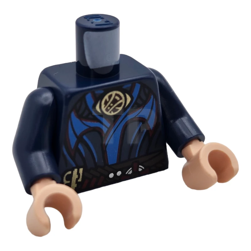 LEGO&reg; 6385922 - 973pb4654c01 - Torso (compleet) Minifiguur met Toga met Broche en Slingerring Patroon