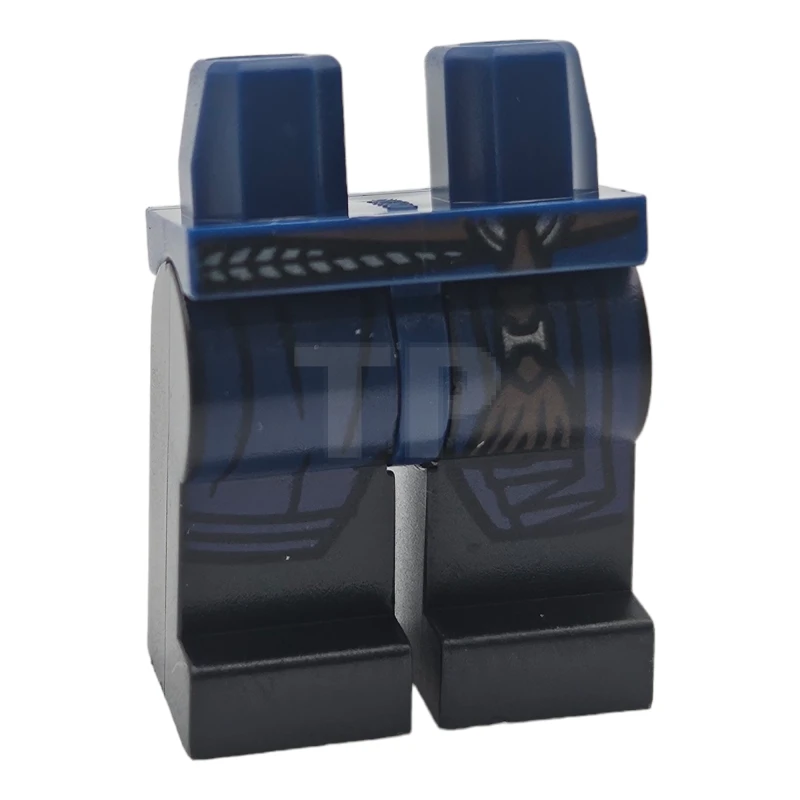 LEGO&reg; 6363255 - 970c11pb47 - Benen Minifiguur met Riem, Tasse en Jaspanden Patroon