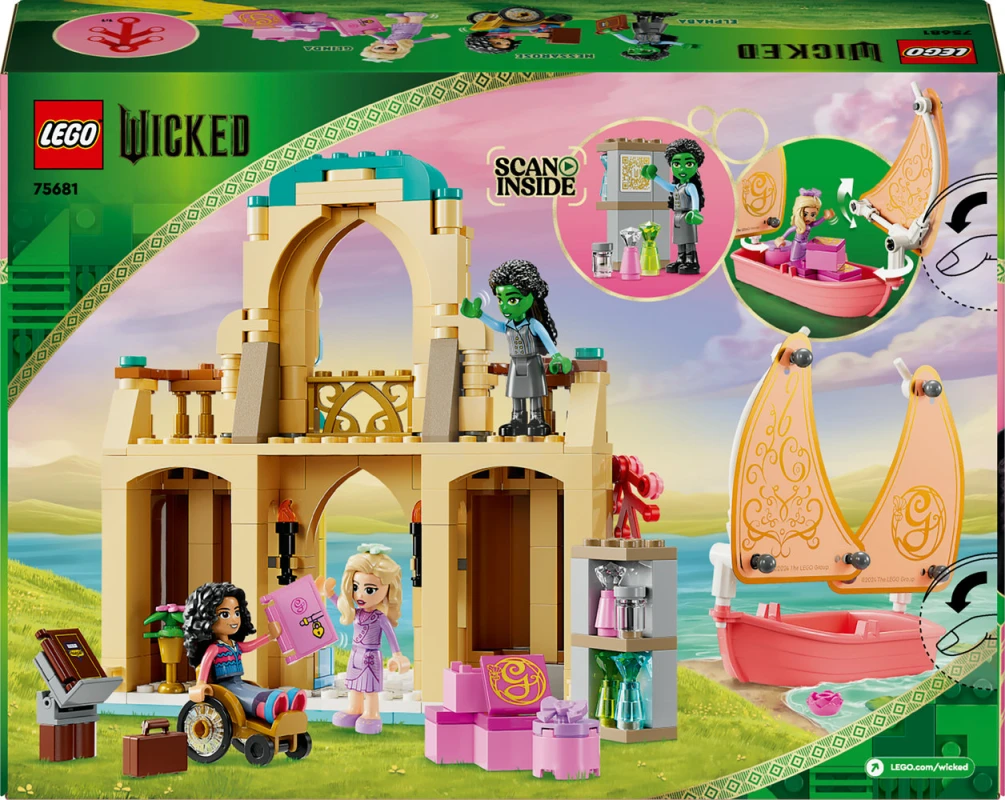 LEGO&reg; 75681 Glinda, Elphaba & Nessarose at Shiz University