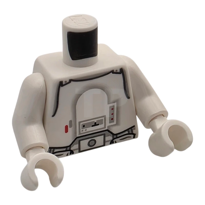 LEGO&reg; 4514334 - 973pb0271c01 - Torso SW Armor Snowtrooper Pattern / White Arms / White Hands
