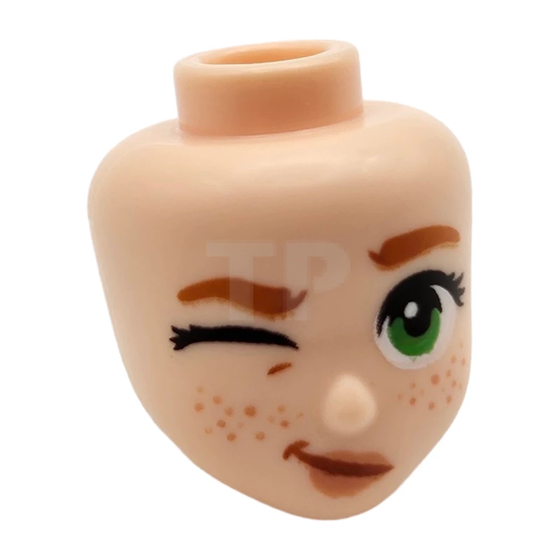 LEGO&reg; 6476612 - 107097 - Head Mini Doll with Wink and Freckles Pattern