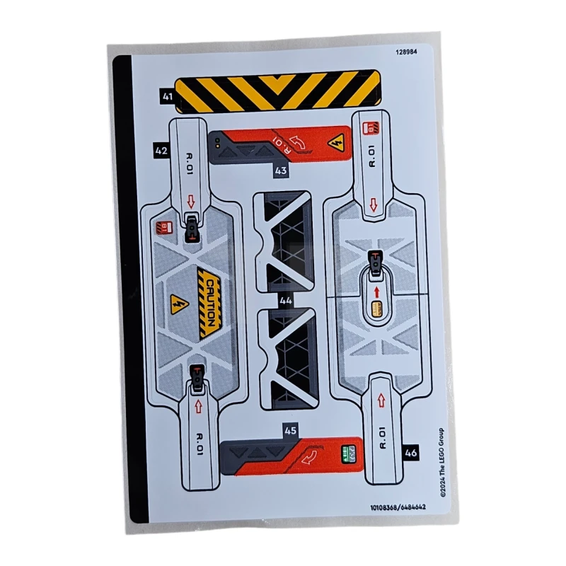 LEGO&reg; 6484642 - Sticker for Set 42181 - Sheet 2
