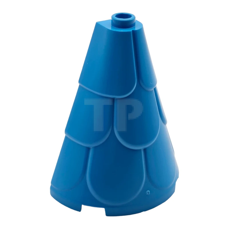 LEGO&reg; 35563 - 6425434 - Cone 2 x 4 x 6 Half with Roof Tiles (Tower Roof)