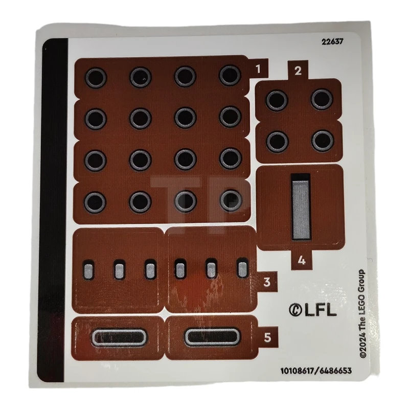 LEGO&reg; 6486653 - Sticker for Set 75381