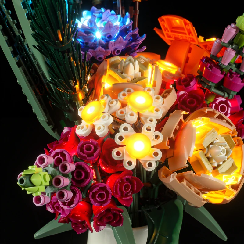 Light kit for LEGO® 10280 Flower Bouquet