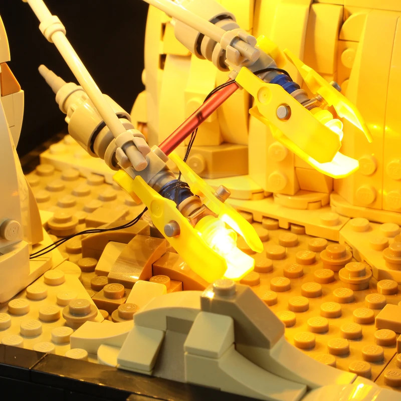 Light kit for LEGO® 75380 Mos Espa Podrace Diorama