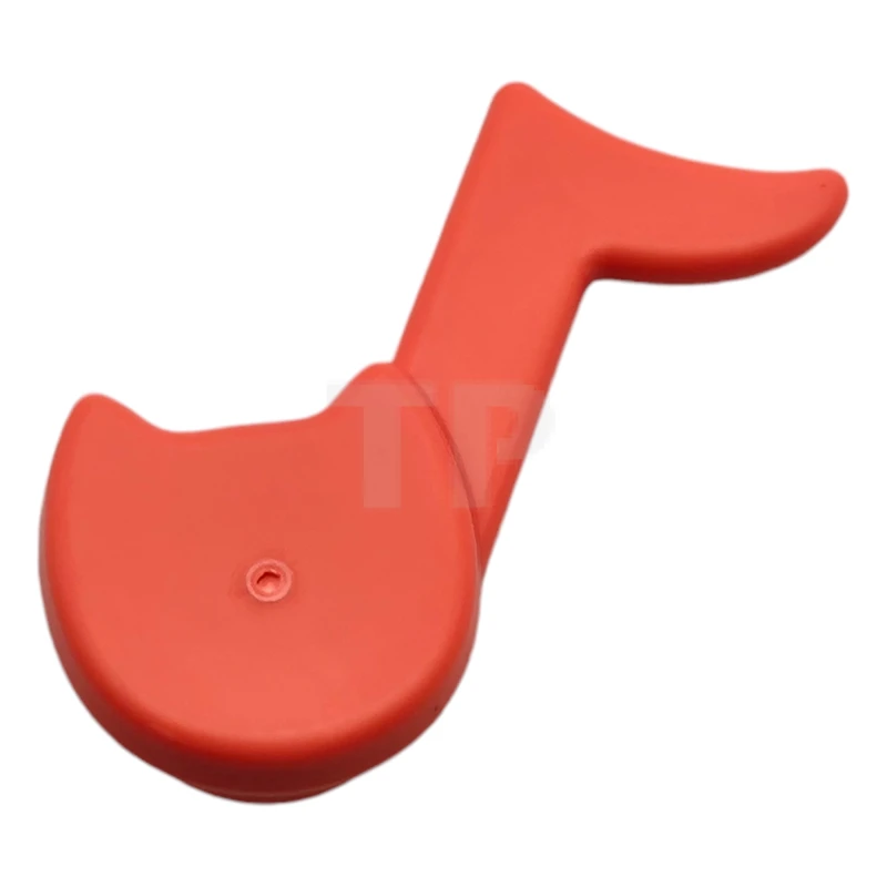 LEGO&reg; 6477385 - 5610b - Plate, Round 1 x 1 with Music Note with Cat Ears