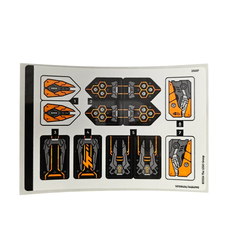 LEGO&reg; 6484990 - Sticker voor set 71821