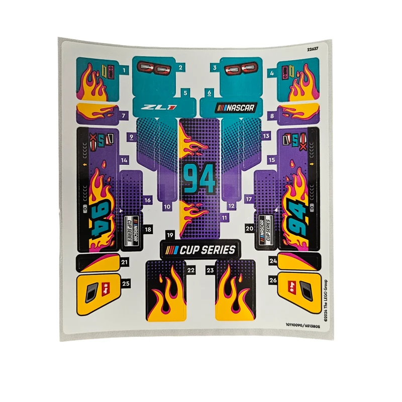 LEGO&reg; 6513805 - Sticker for Set 76935 - Sheet 1