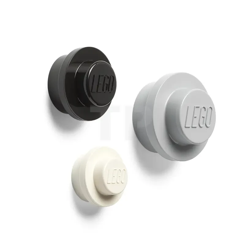 Wall Hanger Set, White, Black and Gray