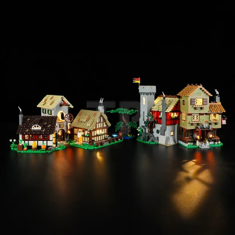 Light kit for LEGO® 10332 Medieval Town Square