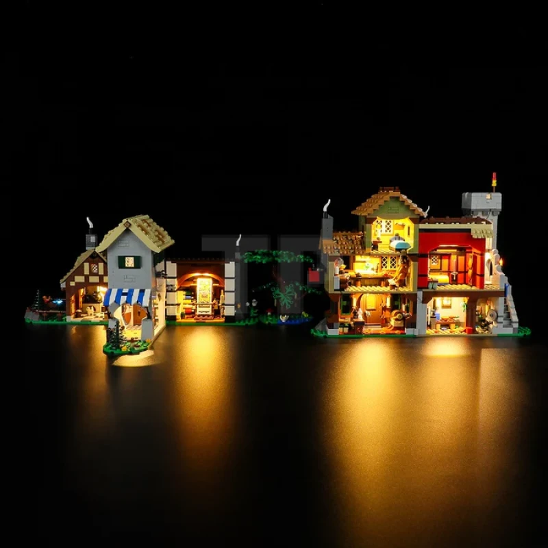 Light kit for LEGO® 10332 Medieval Town Square