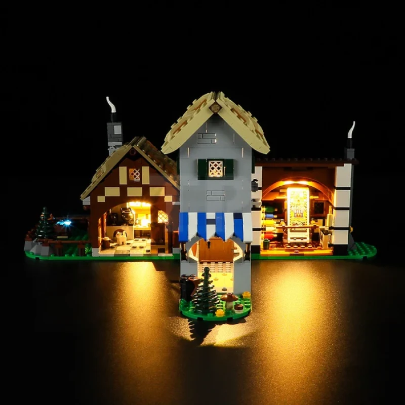 Light kit for LEGO® 10332 Medieval Town Square