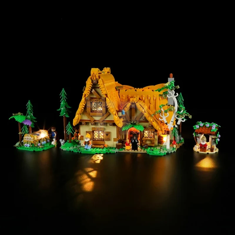 Light kit for LEGO® 43242 Snow White and the Seven Dwarfs' Cottage