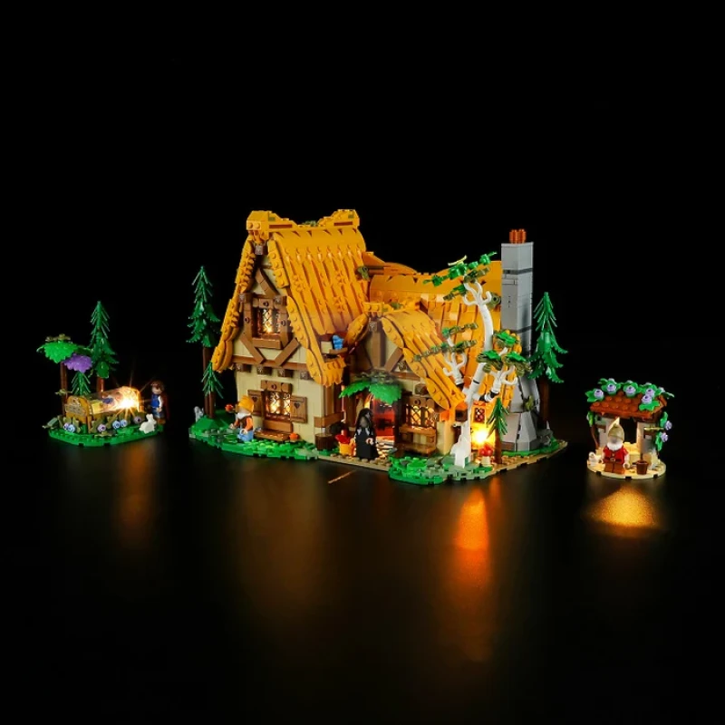 Light kit for LEGO® 43242 Snow White and the Seven Dwarfs' Cottage