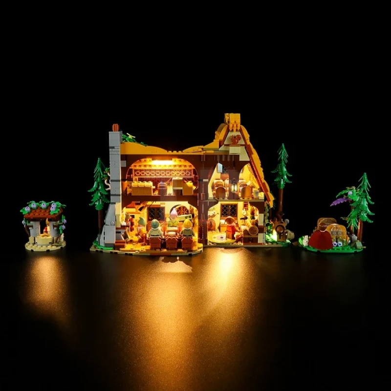 Light kit for LEGO® 43242 Snow White and the Seven Dwarfs' Cottage