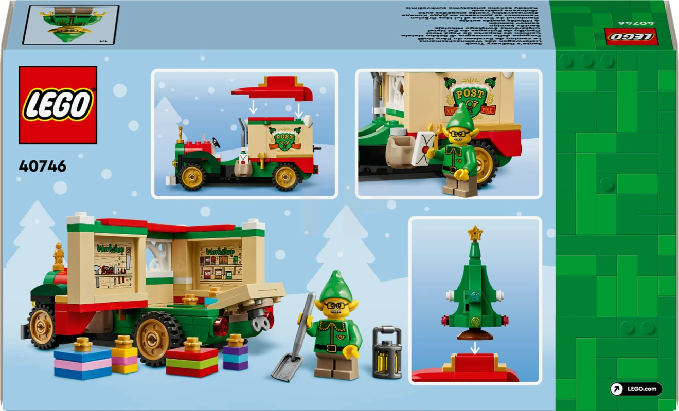 LEGO&reg; 40746 Santa's Delivery Truck