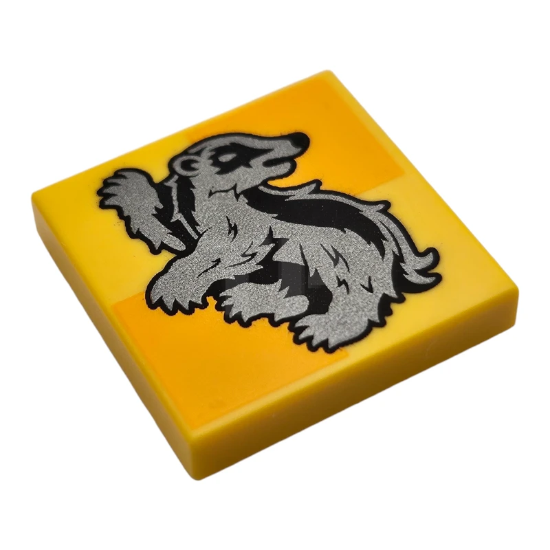 LEGO&reg; 6479551 - 3068pb2360 - Tegel 2 x 2 met Hufflepuff Crest Patroon