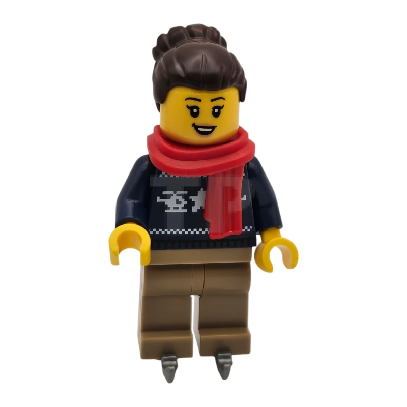 LEGO&reg; cty1824 Ice Skater with Holiday Sweater