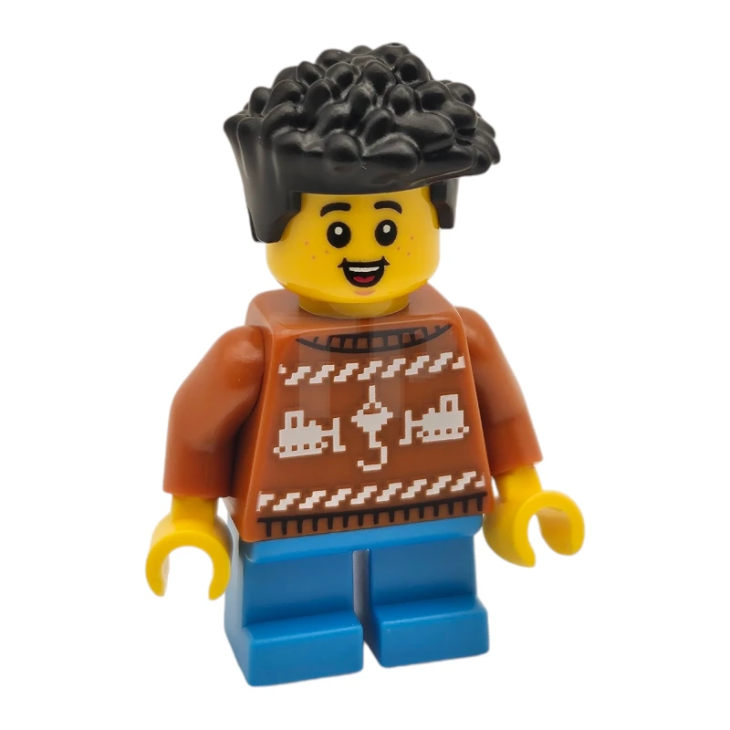 LEGO&reg; cty1820 Surfeur des neiges avec un chandail de Noël