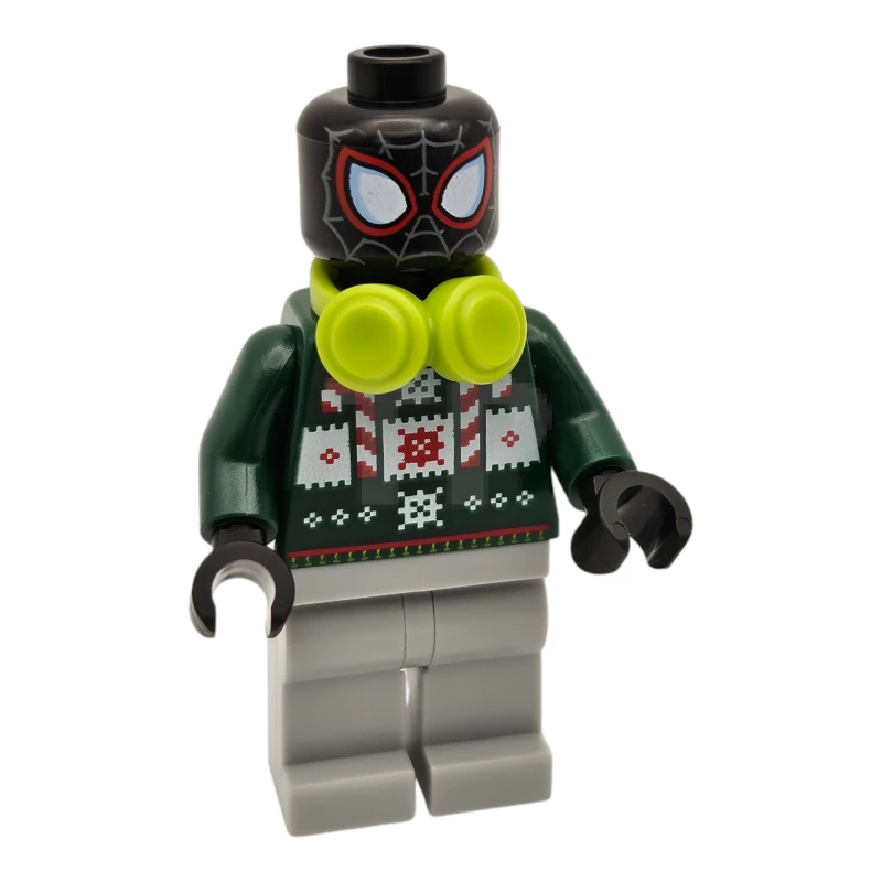 LEGO&reg; sh00985 Spider-Man (Miles Morales) - Holiday Sweater, Headphones