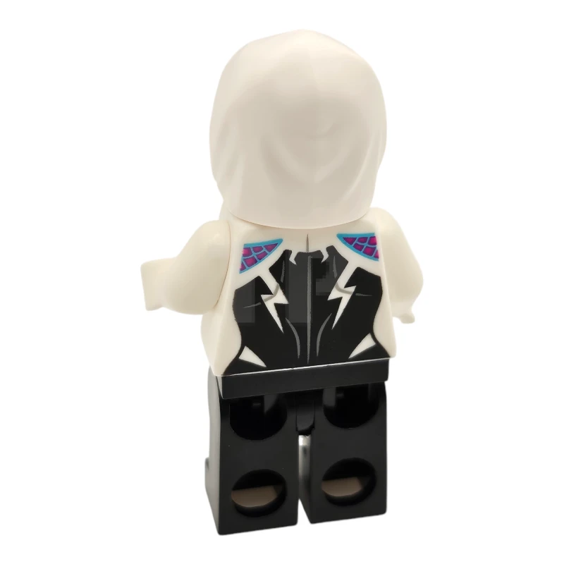 LEGO&reg; sh00682 Ghost Spider / Spider-Gwen - White Basic Smooth Hood