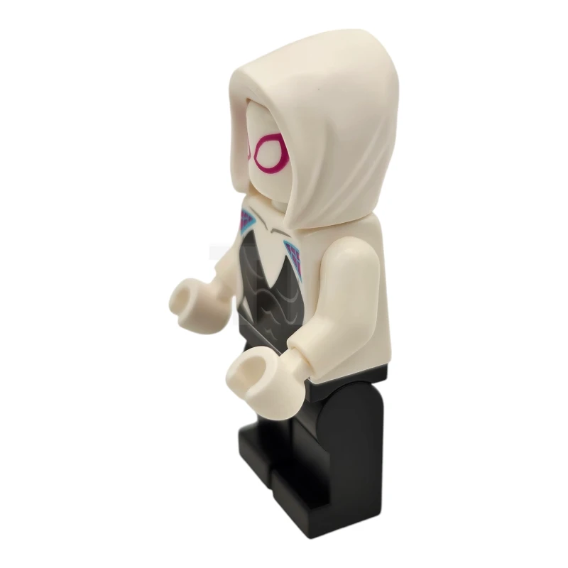 LEGO&reg; sh00682 Ghost Spider / Spider-Gwen - White Basic Smooth Hood