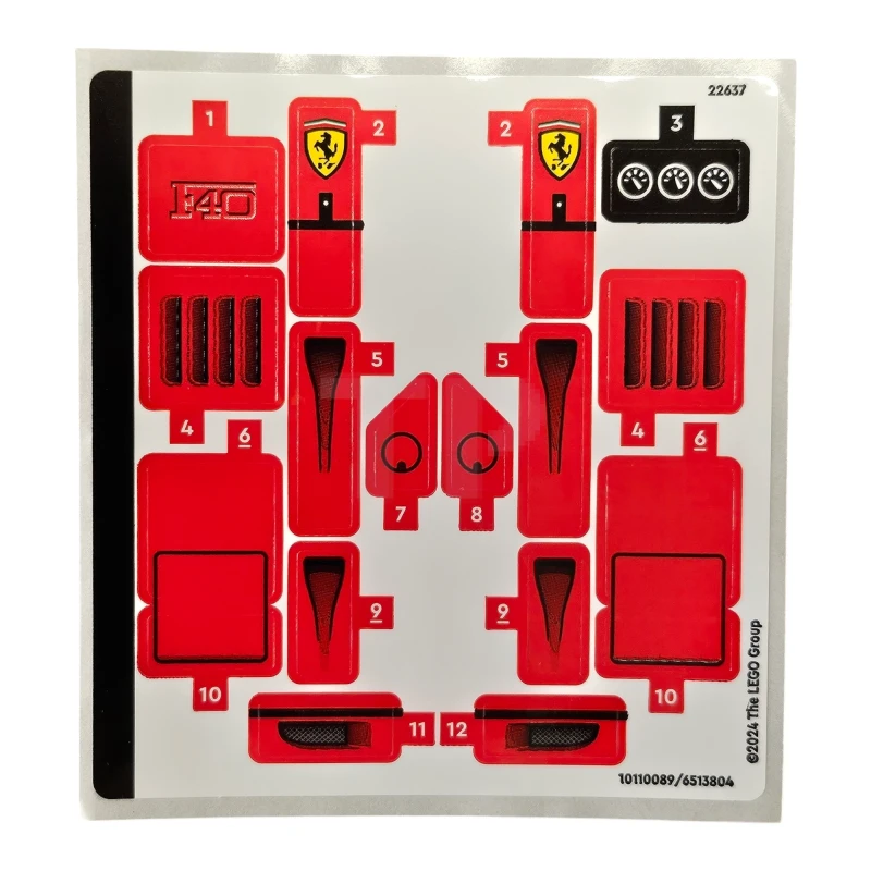 LEGO&reg; 6513804 - Pegatina para Set 76934