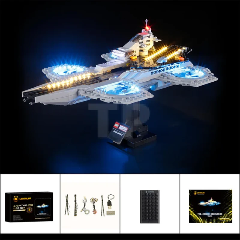 Light kit for LEGO® 76295 The Avengers Helicarrier