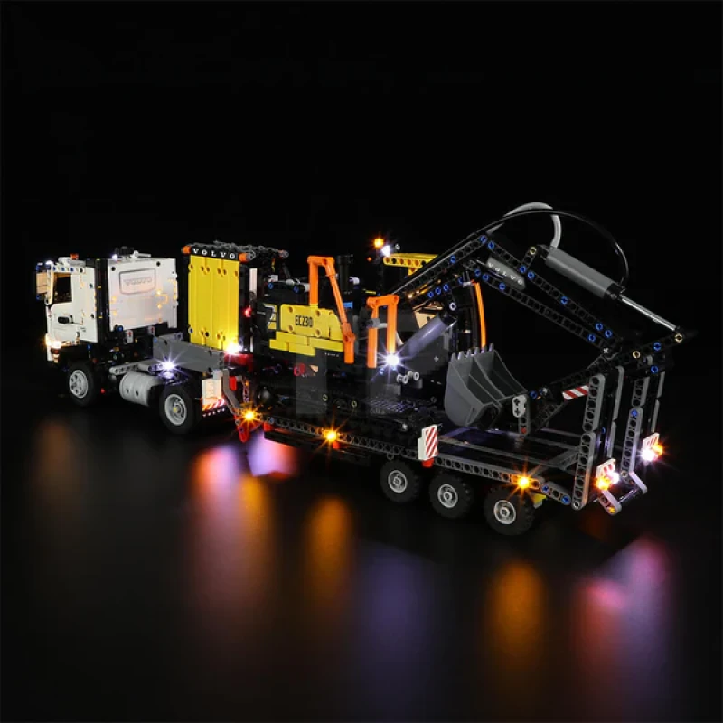 Light kit for LEGO® 42175 Volvo FMX Truck & EC230 Electric Excavator