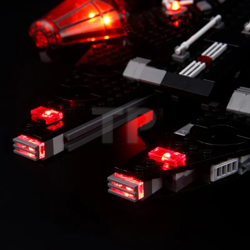 Light kit for LEGO® 75389 The Dark Falcon