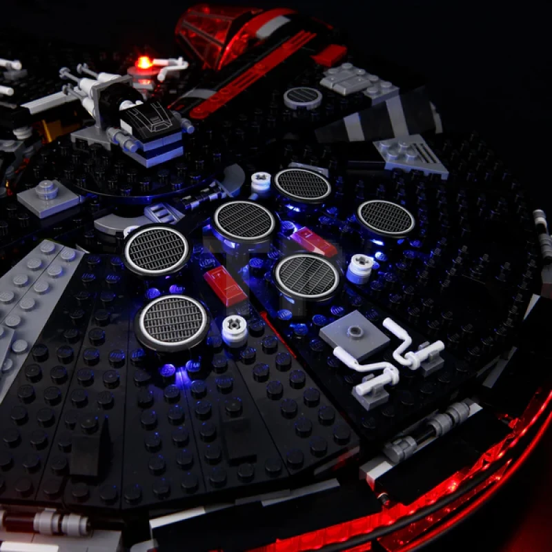 Light kit for LEGO® 75389 The Dark Falcon