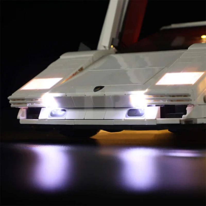 Light kit for LEGO® 10337 Lamborghini Countach 5000 Quattrovalvole