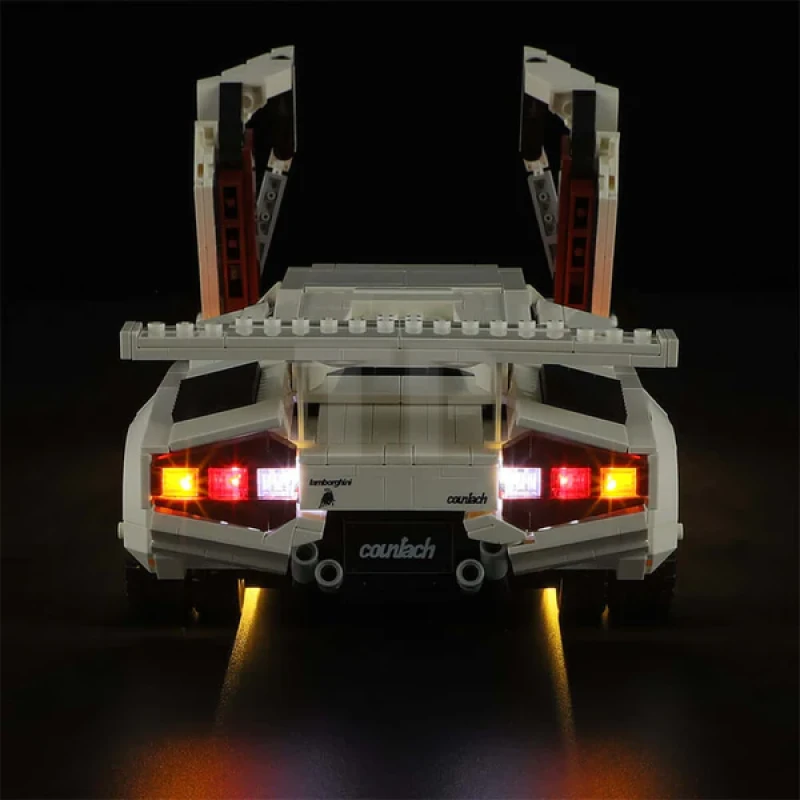 Light kit for LEGO® 10337 Lamborghini Countach 5000 Quattrovalvole