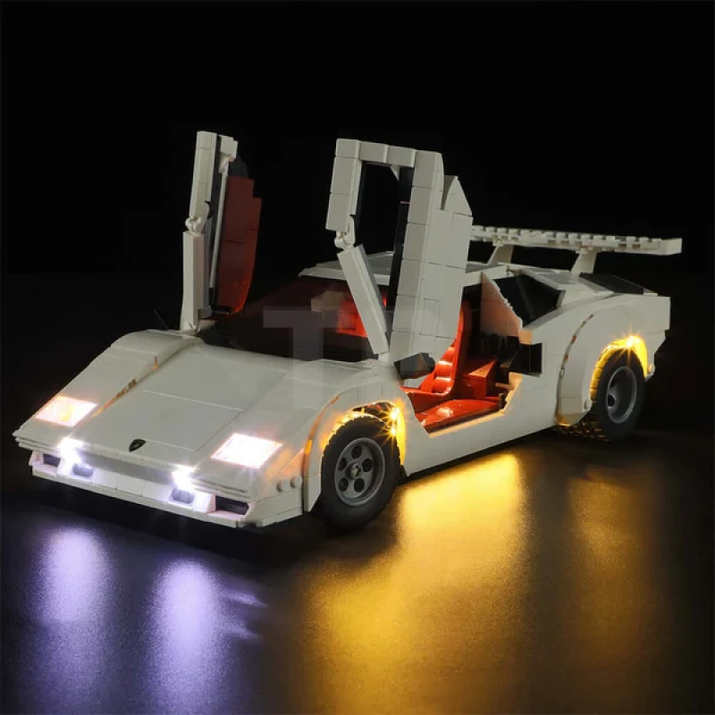 Light kit for LEGO® 10337 Lamborghini Countach 5000 Quattrovalvole