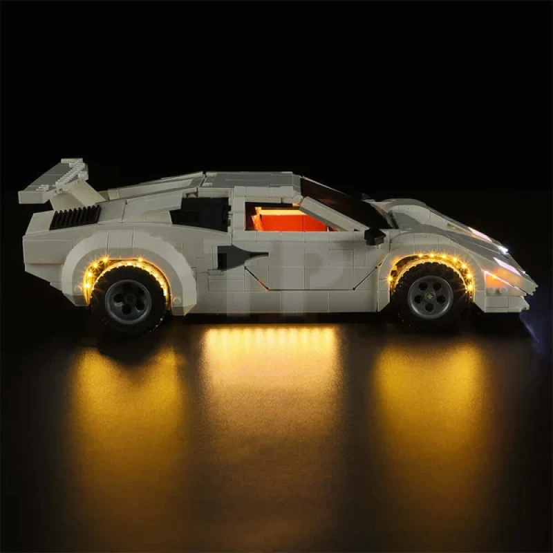Light kit for LEGO® 10337 Lamborghini Countach 5000 Quattrovalvole