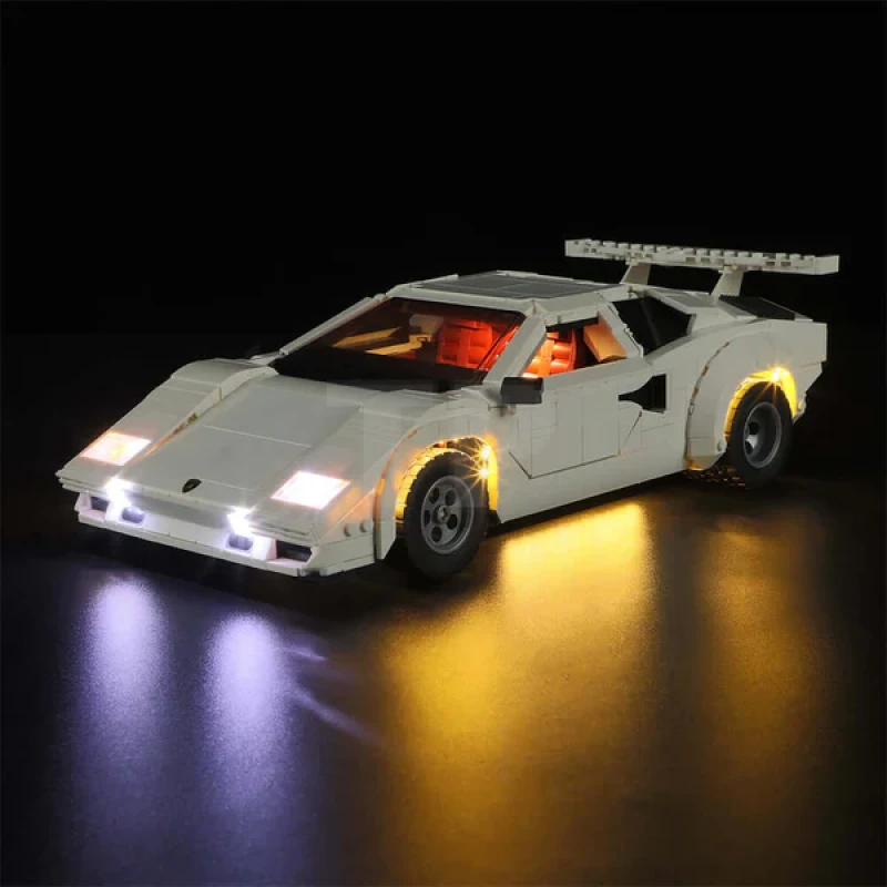Light kit for LEGO® 10337 Lamborghini Countach 5000 Quattrovalvole