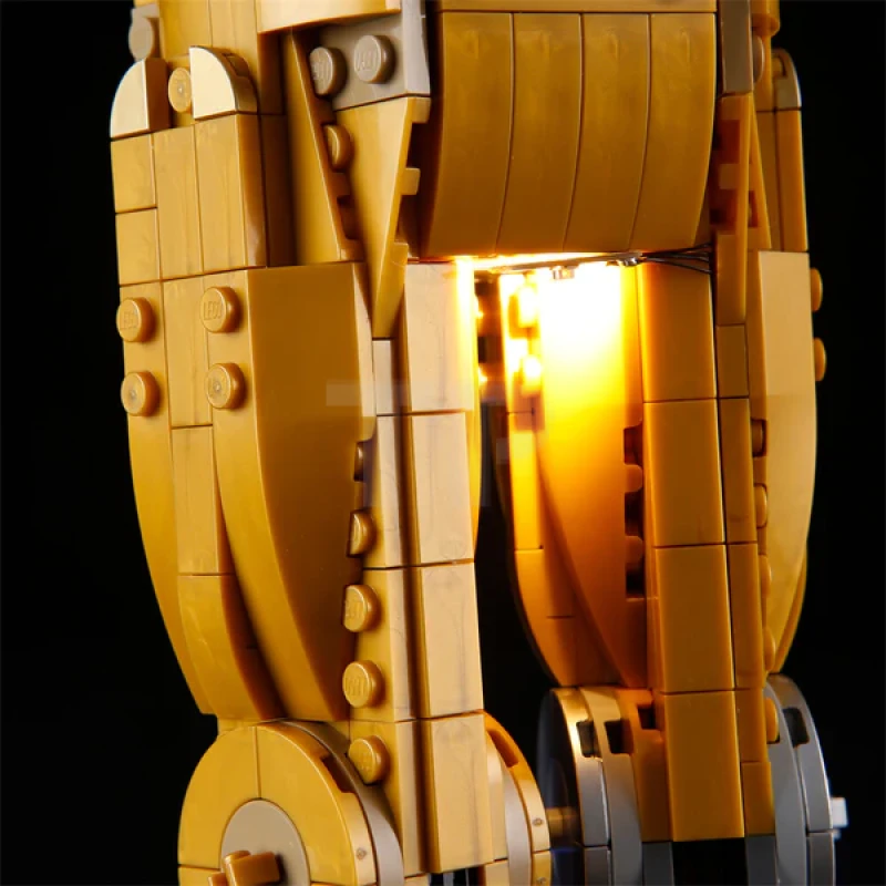 Light kit for LEGO® 75398 C-3PO