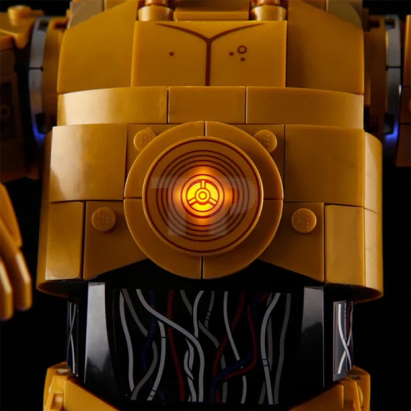 Light kit for LEGO® 75398 C-3PO