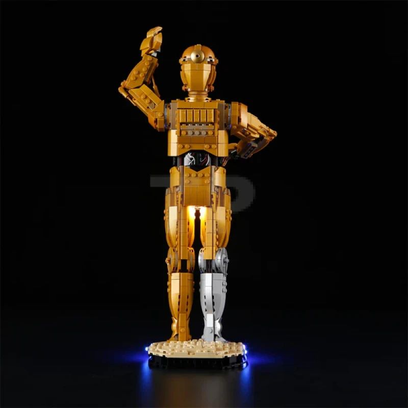 Light kit for LEGO® 75398 C-3PO