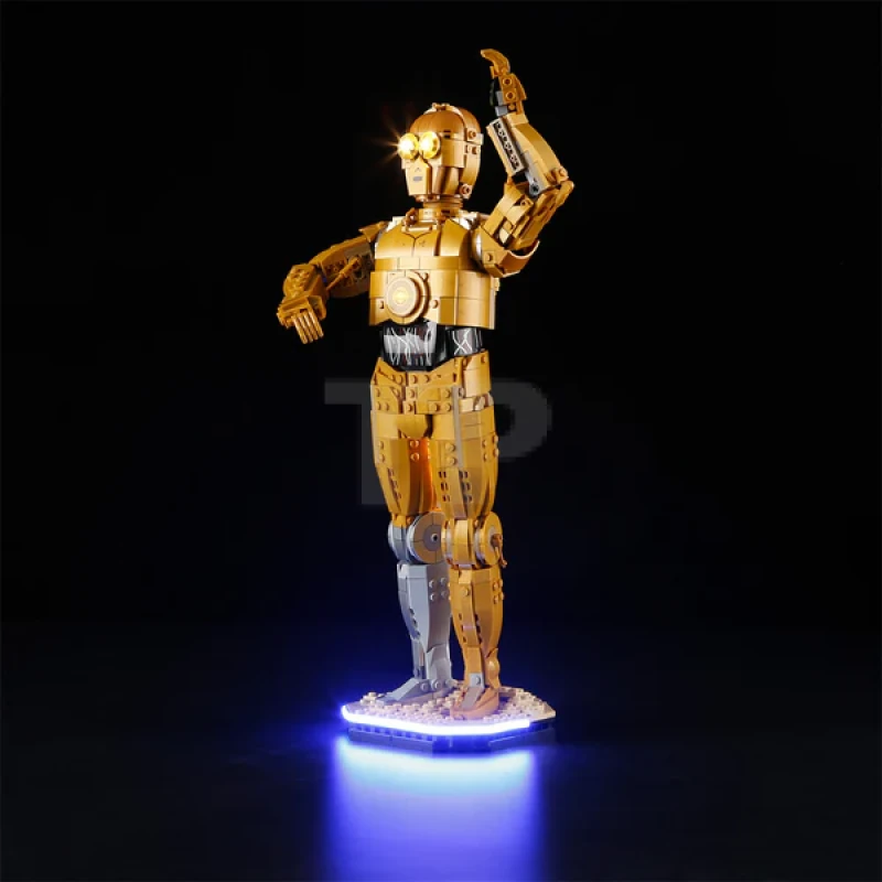 Light kit for LEGO® 75398 C-3PO